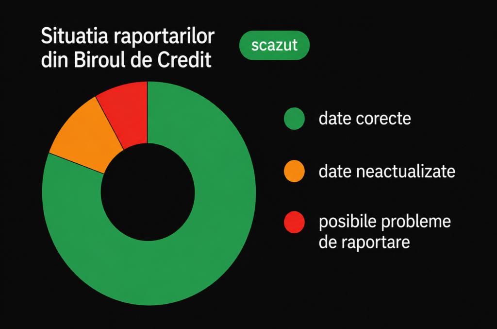 Situatia raportarilor din Biroul de Credit